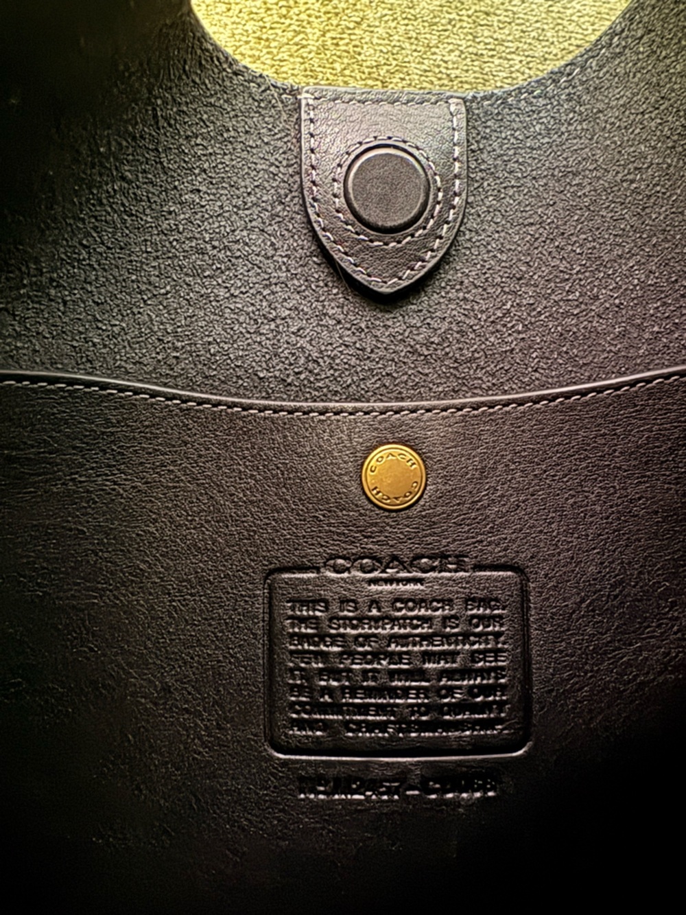 COACH Brooklyn Shoulder Bag 28 - Black - Picture 3 of 6